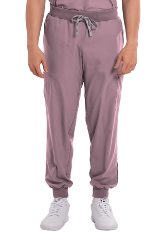 Airstretch® Custom Fit Knitted Jogger Men Scrub Pants