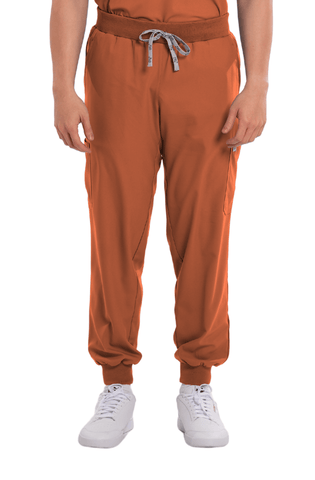 Airstretch® Custom Fit Knitted Jogger Men Scrub Pants