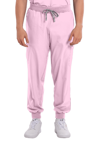Airstretch® Custom Fit Knitted Jogger Men Scrub Pants