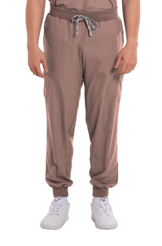 Airstretch® Custom Fit Knitted Jogger Men Scrub Pants