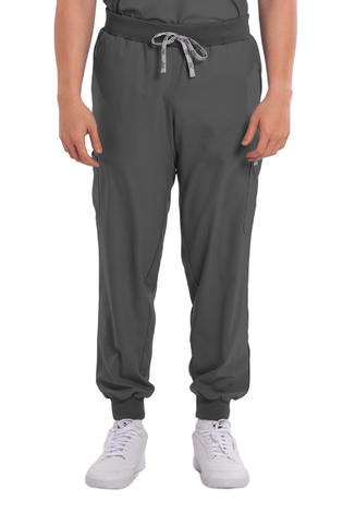 Airstretch® Custom Fit Knitted Jogger Men Scrub Pants