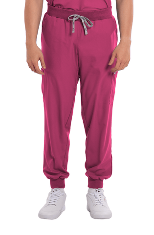 Airstretch® Custom Fit Knitted Jogger Men Scrub Pants