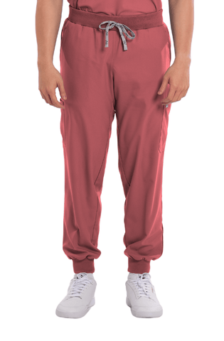 Airstretch® Custom Fit Knitted Jogger Men Scrub Pants