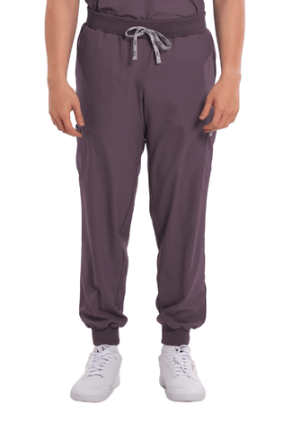 Airstretch® Custom Fit Knitted Jogger Men Scrub Pants