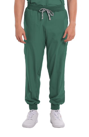 Airstretch® Custom Fit Knitted Jogger Men Scrub Pants