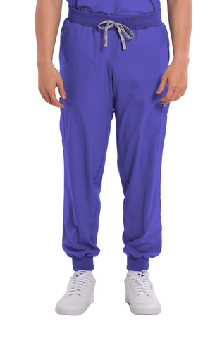 Airstretch® Custom Fit Knitted Jogger Men Scrub Pants