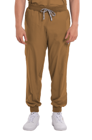 Airstretch® Custom Fit Knitted Jogger Men Scrub Pants