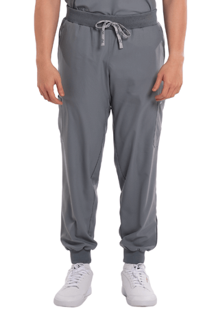 Airstretch® Custom Fit Knitted Jogger Men Scrub Pants