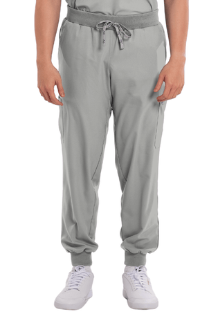 Airstretch® Custom Fit Knitted Jogger Men Scrub Pants