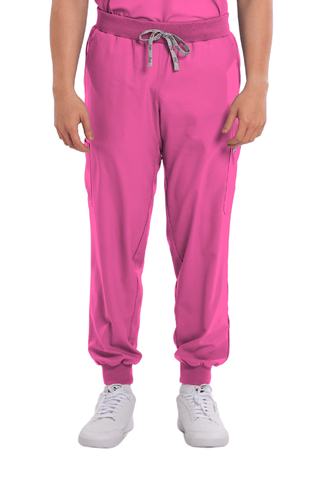 Airstretch® Custom Fit Knitted Jogger Men Scrub Pants