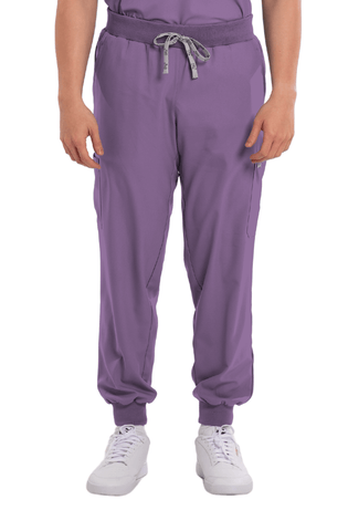 Airstretch® Custom Fit Knitted Jogger Men Scrub Pants
