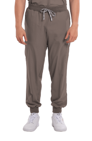 Airstretch® Custom Fit Knitted Jogger Men Scrub Pants
