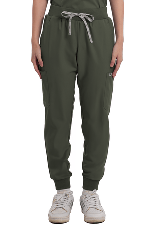 Airstretch® Custom Fit Knitted Jogger Women Scrub Pants