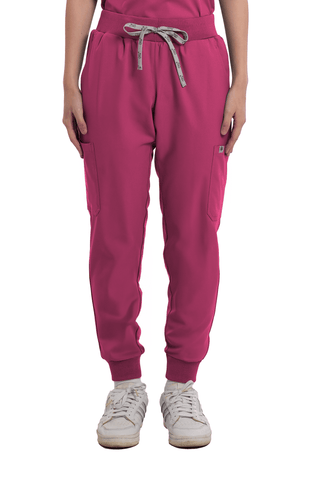 Airstretch® Custom Fit Knitted Jogger Women Scrub Pants