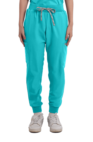 Airstretch® Custom Fit Knitted Jogger Women Scrub Pants