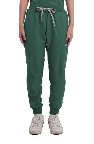 Airstretch® Custom Fit Knitted Jogger Women Scrub Pants