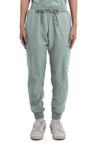 Airstretch® Custom Fit Knitted Jogger Women Scrub Pants