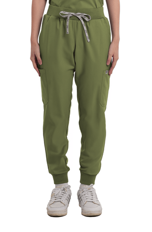 Airstretch® Custom Fit Knitted Jogger Women Scrub Pants
