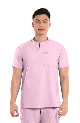 Airstretch® Mandarin Men Scrub Top