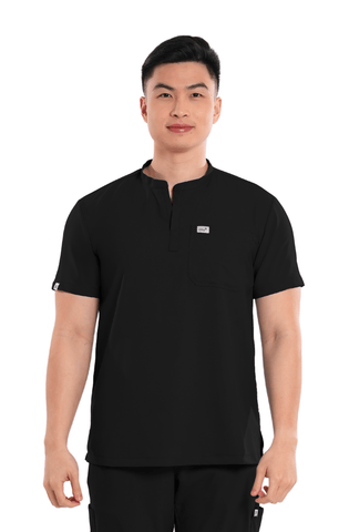 Airstretch® Mandarin Men Scrub Top