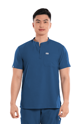 Airstretch® Mandarin Men Scrub Top
