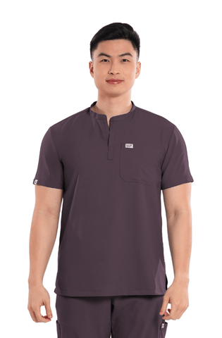 Airstretch® Mandarin Men Scrub Top