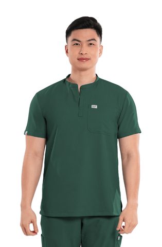 Airstretch® Mandarin Men Scrub Top