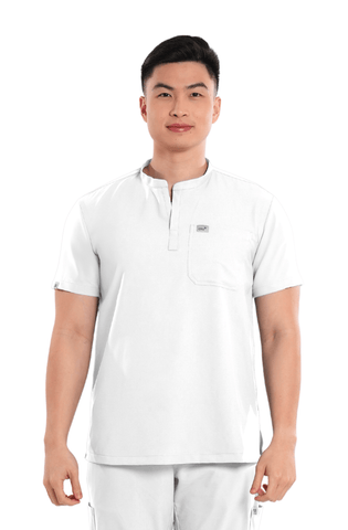 Airstretch® Mandarin Men Scrub Top