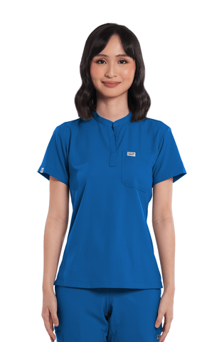 Airstretch® Custom Fit Mandarin Women Scrub Top