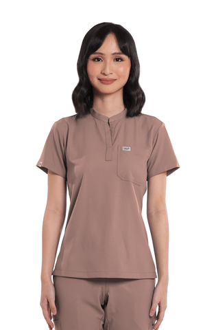 Airstretch® Mandarin Women Scrub Top