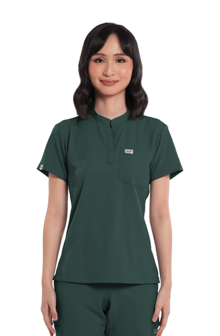 Airstretch® Mandarin Women Scrub Top
