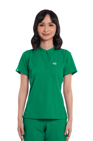 Airstretch® Custom Fit Mandarin Women Scrub Top