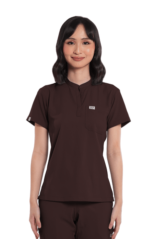 Airstretch® Mandarin Women Scrub Top