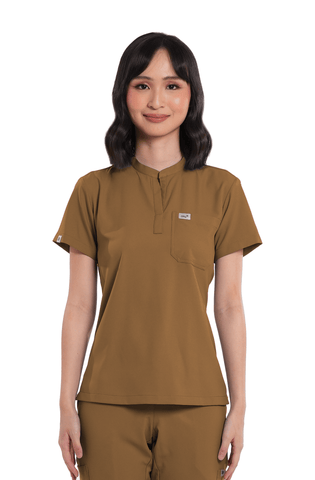 Airstretch® Mandarin Women Scrub Top