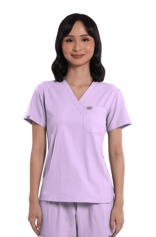 Airstretch® V-Neck Women Scrub Top