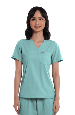 Airstretch® V-Neck Women Scrub Top