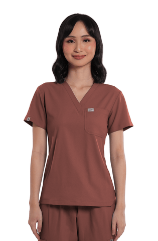 Airstretch® V-Neck Women Scrub Top