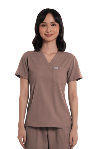 Airstretch® V-Neck Women Scrub Top