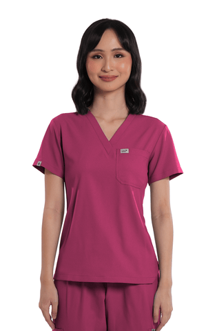 Airstretch® V-Neck Women Scrub Top