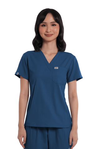 Airstretch® V-Neck Women Scrub Top