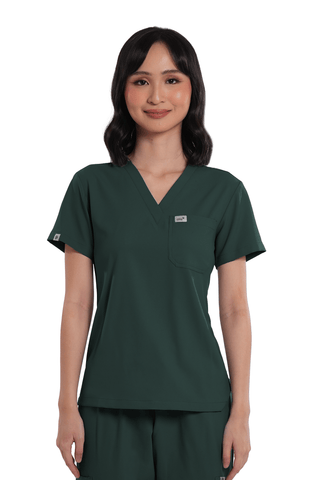 Airstretch® V-Neck Women Scrub Top