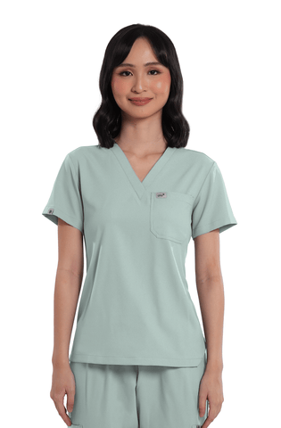Airstretch® V-Neck Women Scrub Top