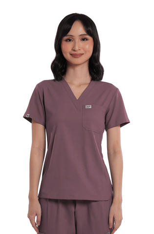 Airstretch® V-Neck Women Scrub Top