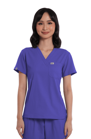 Airstretch® V-Neck Women Scrub Top
