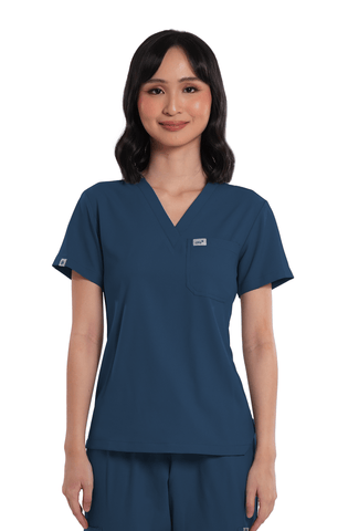Airstretch® V-Neck Women Scrub Top