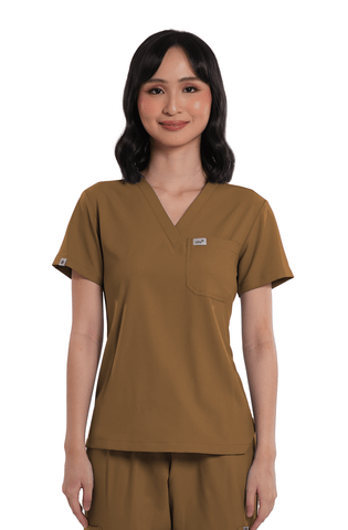 Airstretch® V-Neck Women Scrub Top