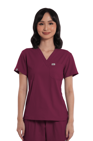 Airstretch® V-Neck Women Scrub Top