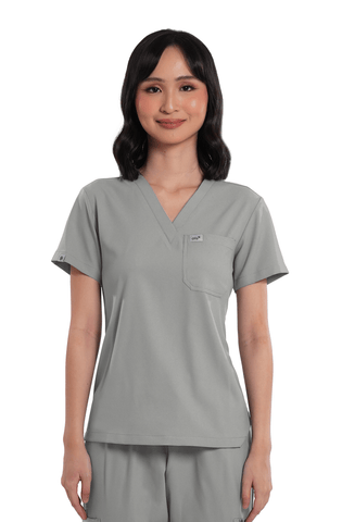 Airstretch® V-Neck Women Scrub Top