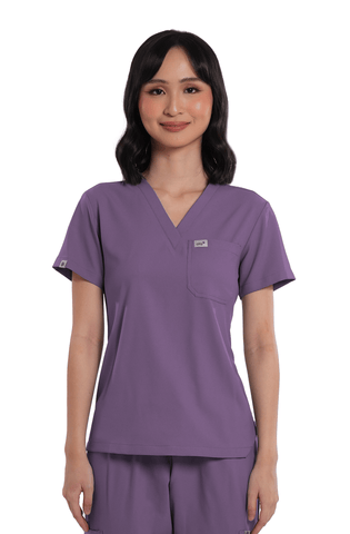 Airstretch® V-Neck Women Scrub Top
