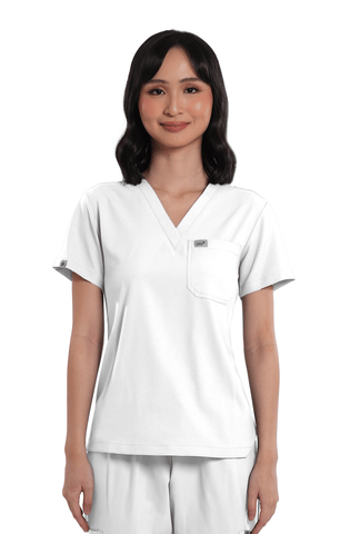 Airstretch® V-Neck Women Scrub Top